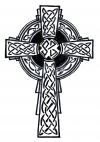 free celtic cross tattoo
